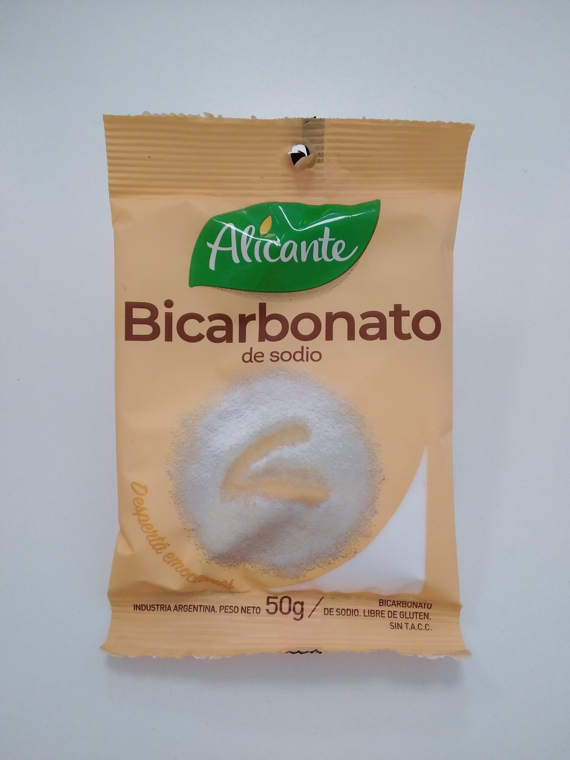 Bicarbonato de sodio 50g Alicante