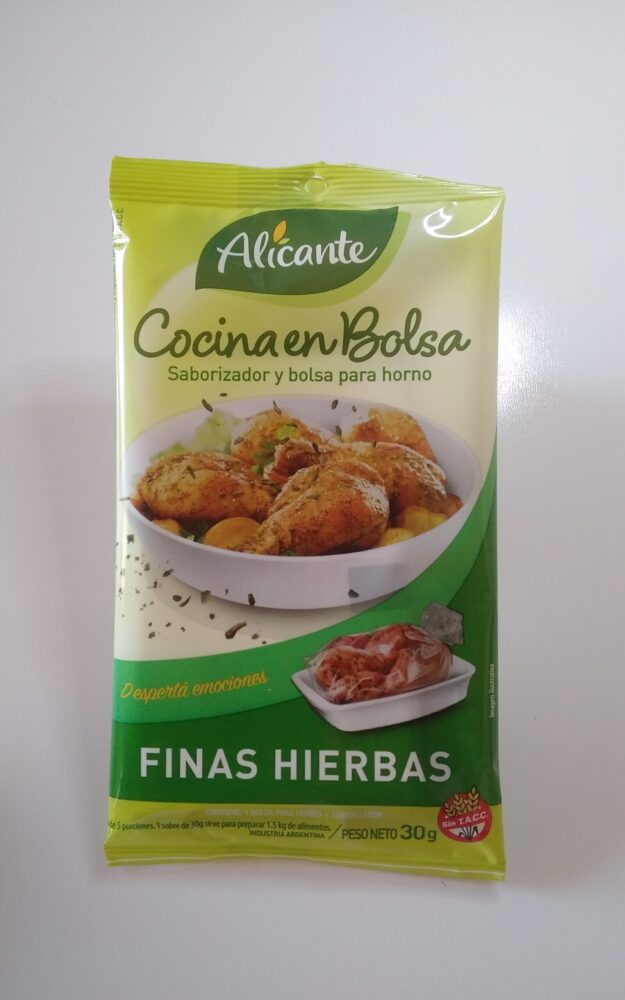 Cocina en bolsa - Finas hierbas - Alicante